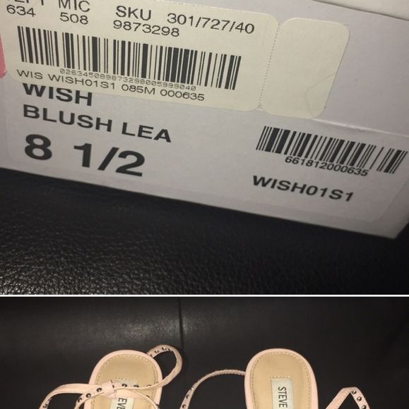 Steven Madden Wish Ankle Strap Heels/Melissa Size 8 Bundle - Picture 10 of 10